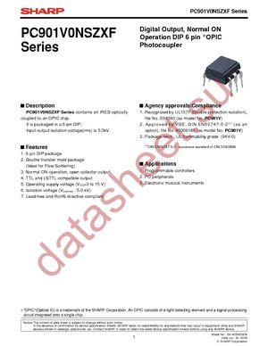 PC901V0NSZXF datasheet  